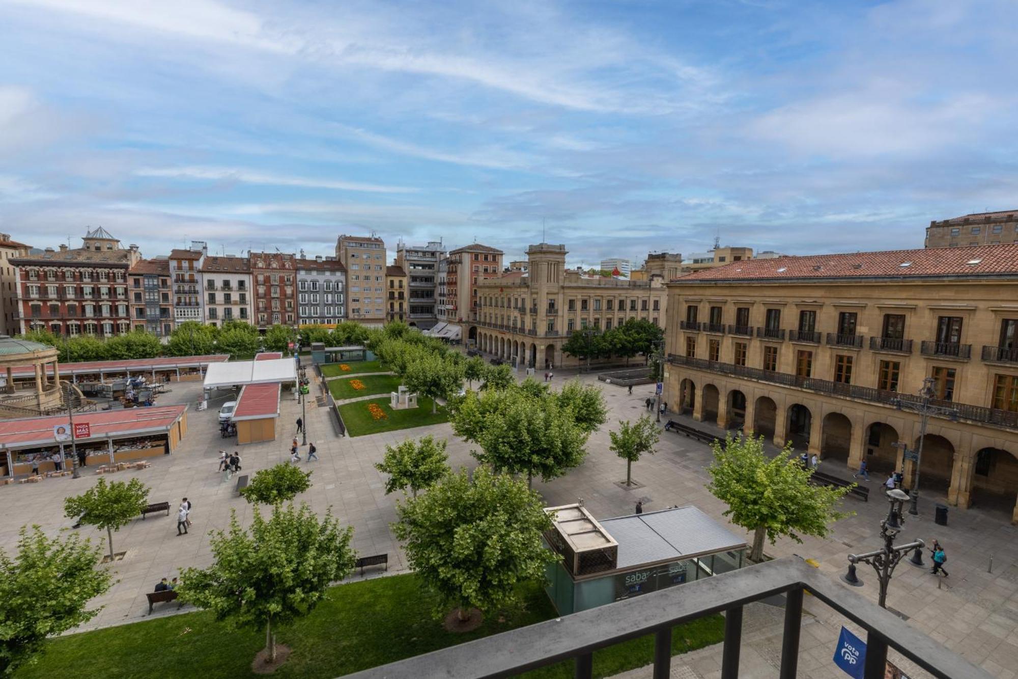 Tuapartamento Gran Boutique - Centro Ciudad Plaza Del Castillo Apartment Pamplona Bagian luar foto
