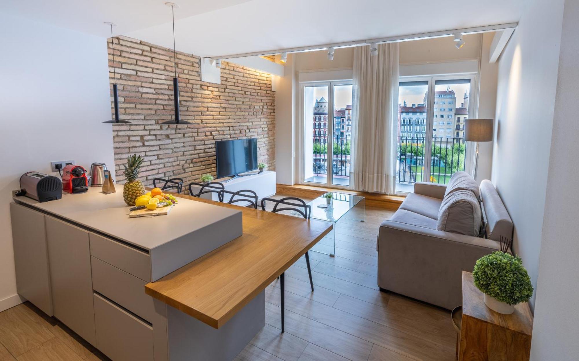 Tuapartamento Gran Boutique - Centro Ciudad Plaza Del Castillo Apartment Pamplona Bagian luar foto